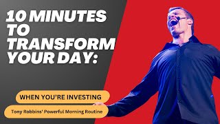 10 Minutes to Transform Your Day Tony Robbins Powerful Morning Routine [upl. by Filip825]