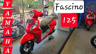 New Yamaha Fascino 125 ❤️ 2024 Detailed Review  Mileage  Price  Colors [upl. by Hsirt]