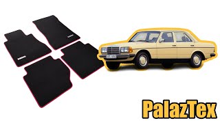 Mercedes W123 Ribbed Carpet Floor Mat Set [upl. by Aziar]