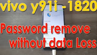 vivo 1820 y91  y91i password unlock 100 without data loss mobiletips mobiletricks [upl. by Stirling]