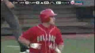 Georgia Baseball  2004 Regional Highlights UGA vs Clemson [upl. by Dlareme555]