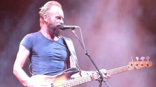 Sting  Fields of gold live pistoia blues 2015 [upl. by Jagir]