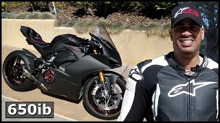 Heres WHY the Ducati Panigale V4 IS SO AWESOME [upl. by Elleirbag533]