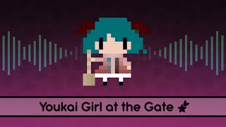 【Touhou Lyrics】 Youkai Girl at the Gate [upl. by Nnyltak606]