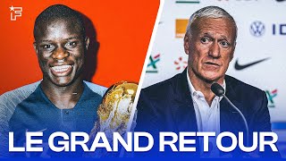 Deschamps sélectionne 25 joueurs avec le GRAND RETOUR de KANTÉ   EURO 2024 [upl. by Aerdnod]