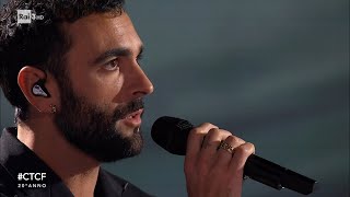 Il vincitore di Sanremo 2023 Marco Mengoni canta Due vite  Che Tempo Che Fa 12022023 [upl. by Anaujat]