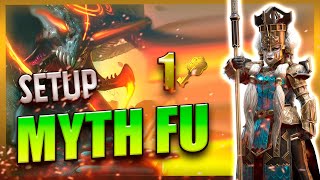 Setup MYTH FU la setup DE MODA🔥🔥 TODOS los BOSSES TODAS las AFINIDADES【 RAID SHADOW LEGENDS】 [upl. by Anenahs]