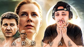 First Time Watching ARRIVAL 2016 MOVIE REACTION [upl. by Lody]