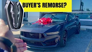 6 MONTHS LATER OWNERâ€™S REVIEW 2024 DARK HORSE Mustang [upl. by Slotnick]