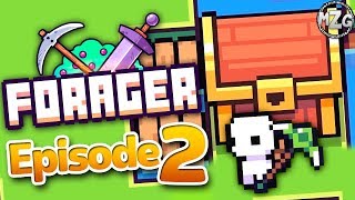 Forager Gameplay Walkthrough  Episode 2  Whats In This Chest Closed Beta [upl. by Lanrev]