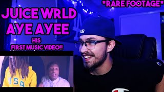 Juice WRLDs FIRST MUSIC VIDEO  AYE AYEEE  REACTION amp REVIEW [upl. by Zavala377]