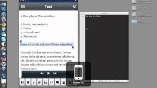 ifunde  quot1Keyboardquot gibt die MacTastatur an das iPhone weiter [upl. by Taub86]