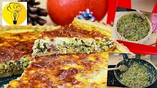 Comment faire une quiche aux poireaux et lardons  Cuisine en Pratique [upl. by Aros263]