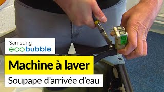 Comment remplacer Soupape dadmission sur une machine à laver Samsung ecobubble [upl. by Sualakcin137]