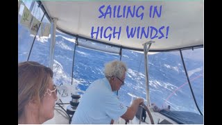 Want to sail the Greek Islands Watch this and learn how to deal with the high winds thereEp4 S4 [upl. by Loux]