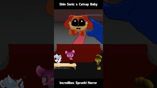 Oren Monster vs Shin Sonic x Catnap BABY Cute story Incredibox Sprunki Animation [upl. by Yelnoc]