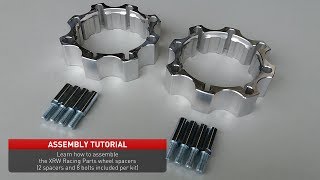 Assembly Tutorial  Wheel Spacers [upl. by Ellehcen]