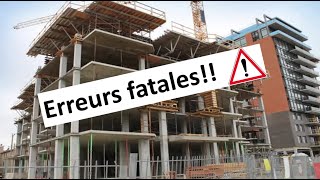 Erreurs fatales à éviter pour construire un bâtiment [upl. by Schlesinger]