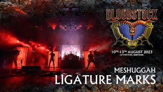 MESHUGGAH Unleashes Ligature Marks at Bloodstock 2023 A Riveting Performance [upl. by Dibri]