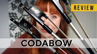 Choosing a new violin bow  CodaBow review Diamond SX Luma and Joule [upl. by Lewis720]