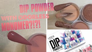 MODELONES DIP POWDER WITH ODORLESS MONOMER [upl. by Nlyak]