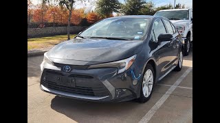 2024 Toyota Corolla Hybrid XLE TX Rockwall Plano Garland Mesquite Greenville [upl. by Atiuqad]