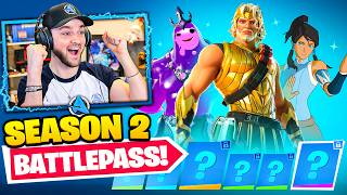 NEW Fortnite Chapter 5 SEASON 2 Battle Pass [upl. by Htiduj]