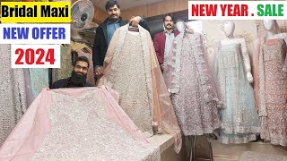 Bridal Maxi 2024  Handwork Party Wear  Rabi Center Rawalpindi Pakistan  bin ijaz by paris zari [upl. by Oalsinatse]