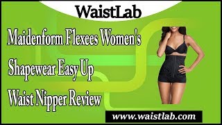 Maidenform Flexees Womens Shapewear Easy Up Waist Nipper Review [upl. by Learsiy]