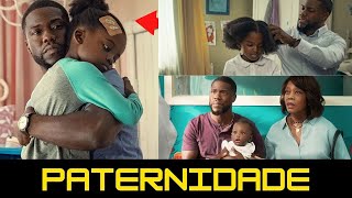 PATERNIDADE 2021 FILME REVIEW COMPLETO Kevin Hart DeWanda Wise Lil Rel DUBLADO RECAP PORTUGUES [upl. by Marwin]