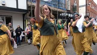 Martha Rhodens Tuppenny Dish dance quotTravellers Joyquot in Worcester June 2022 [upl. by Hallagan]