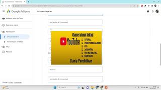 cara Mengisi Info Pajak di Google Adsense Update Reupload tutorial [upl. by Pilloff857]