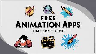 FREE ANIMATION APPS THAT DONT SUCK [upl. by Cary]