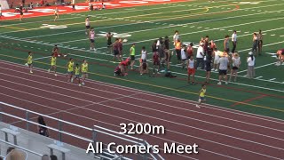 2024 Summer All Comers 712 3200m [upl. by Anid25]