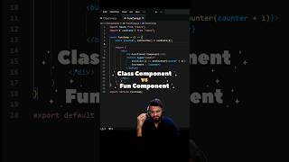 day57  React interview questions  Class component vs Function Component reactjs coding shorts [upl. by Wendy]