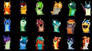 SLUGTERRA ALL SLUGS TRANSFORMATION💯🔥  Slugterra Slug It Out 2 [upl. by Nofets]