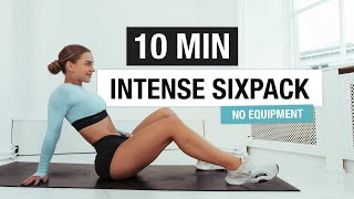 10 MIN INTENSE SIXPACK WORKOUT [upl. by Conlin396]