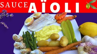 Recette de la Sauce Aïoli INRATABLE [upl. by Elolcin]