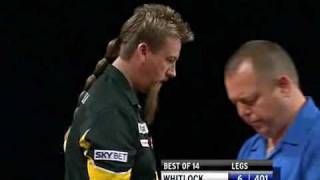 Simon Whitlock vs Mervyn King  Week 14  2010 Premier League  Part 33 [upl. by Goulden]