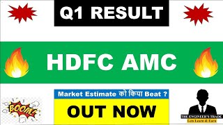 Hdfc AMC Q1 Results 2025  Hdfc AMC Results Today  Hdfc AMC Results  Hdfc AMC Share Latest News [upl. by Rasmussen881]