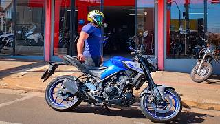 YAMAHA MT03 Opinião honesta teste ride review completo [upl. by Lindell]