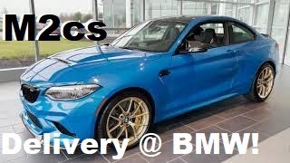 BMW M2CS Delivery at The BMW Performance Driving Center [upl. by Danaher901]