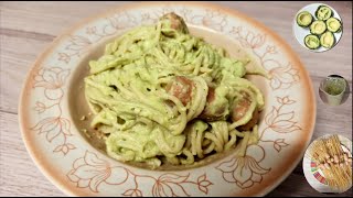 Spaghetti aux avocats sauce crémeuse   spaghetti with avocado [upl. by Ethelinda]