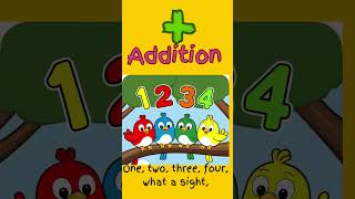 Simple Addition Math Song for Kids  Fun amp Easy Math Learning [upl. by Krum]