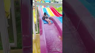 Fun at the water park 💦😲trampoline Assument waterpark viralvideo shorts [upl. by Huber]