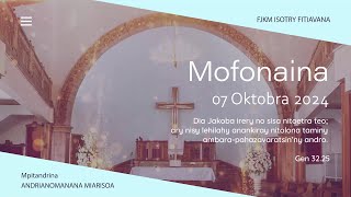 MOFONAINA 07 OKTOBRA 2024  FJKM ISOTRY FITIAVANA [upl. by Acim716]