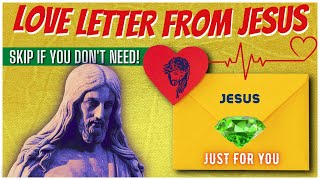 A LOVE LETTER FROM JESUS CHRIST  Fathers Love Letter  Hope of Mankind 💌 [upl. by Haye238]