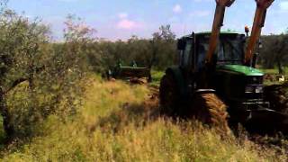 Atasco de tractor en Umbrete [upl. by Ramej432]