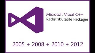 Microsoft Visual C Redistributables work and All Versions Download Bangla [upl. by Pyne]