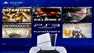 PS3 Backwards Compatibility Coming To PS5 What Games Are First [upl. by Kobe920]